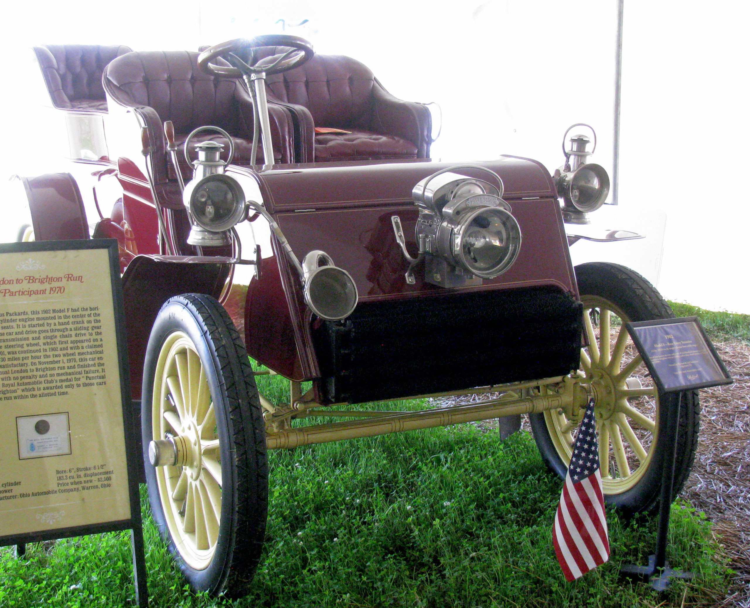 1902 Packard Model F Detachable Tonneau